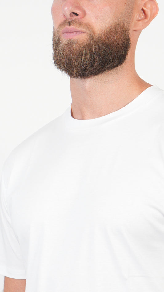 T-SHIRT  • SLIM FIT • WIT