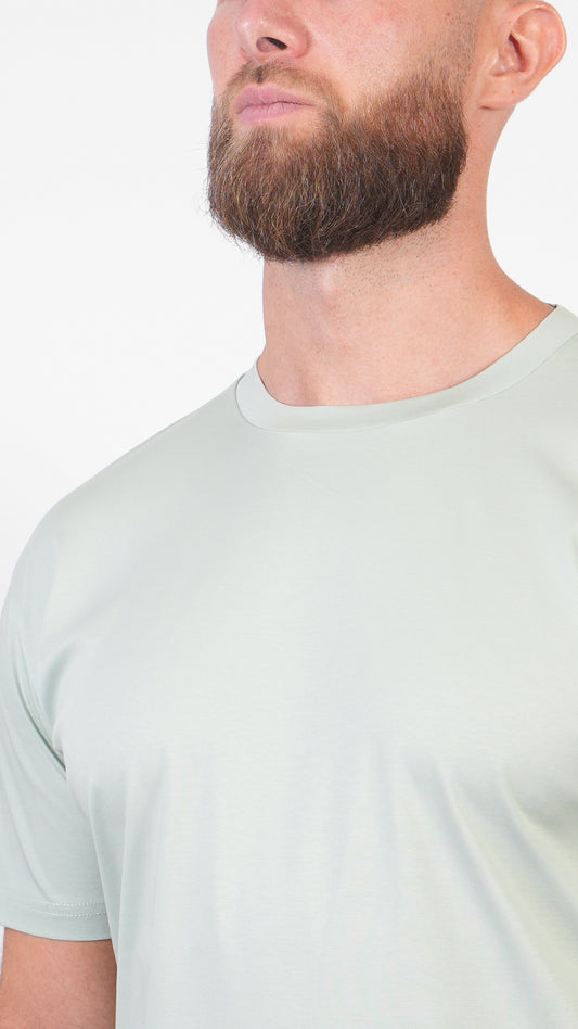 T-SHIRT  • SLIM FIT • SKY